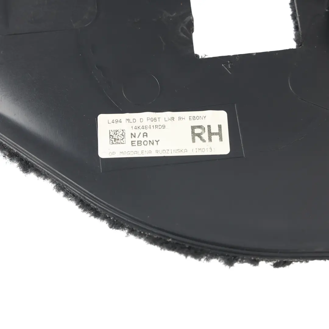Moldura Maletero Trasera Derecha para Land Rover Range Rover Sport L494 con número de pieza JK62-312A06-A Land Rover Range Rover Sport L494 Moldura Maletero Trasera Derecha - SKU JK62-312A06-A - Número de pieza JK62-312A06-A