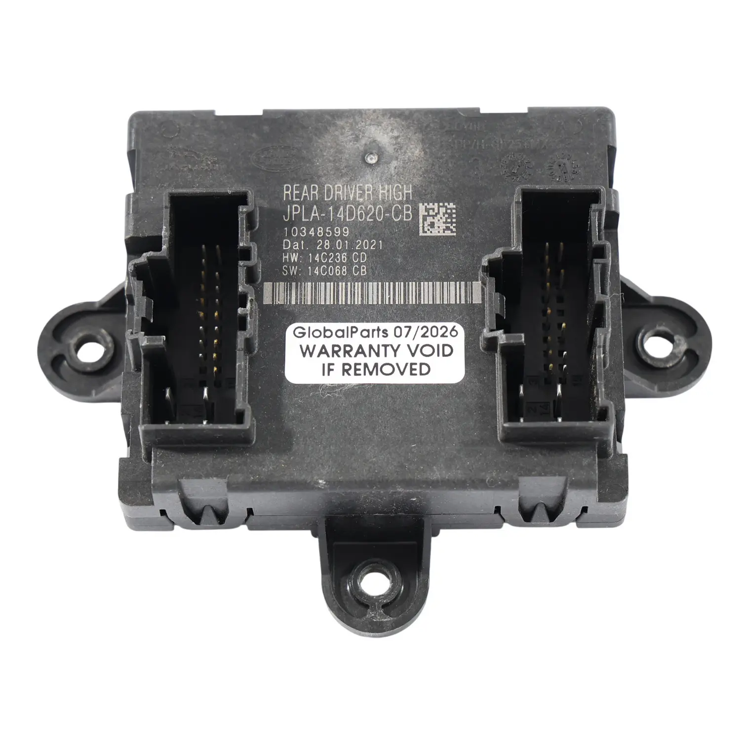 Range Rover Evoque L551 Module Contrôle Porte ECU Arrière Droit JPLA-14D620-CB