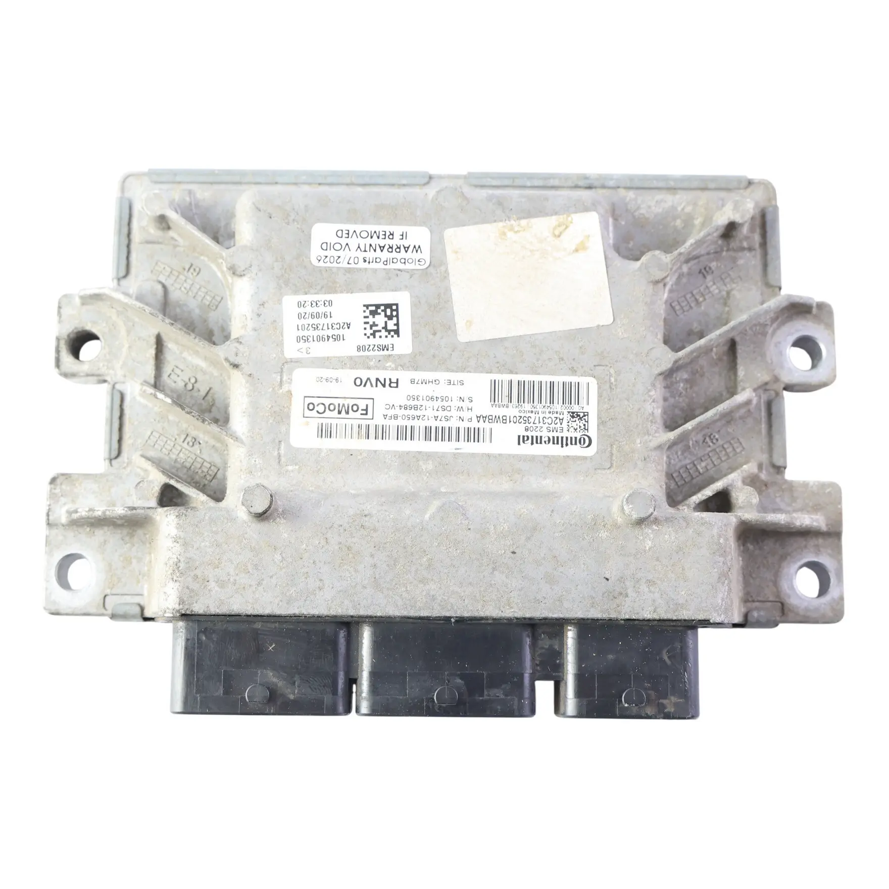 Ford Mondeo MK5 Motor Steuergerät ECU 2.0 Benzin 186HP JS7A-12A650-BFA Automatik