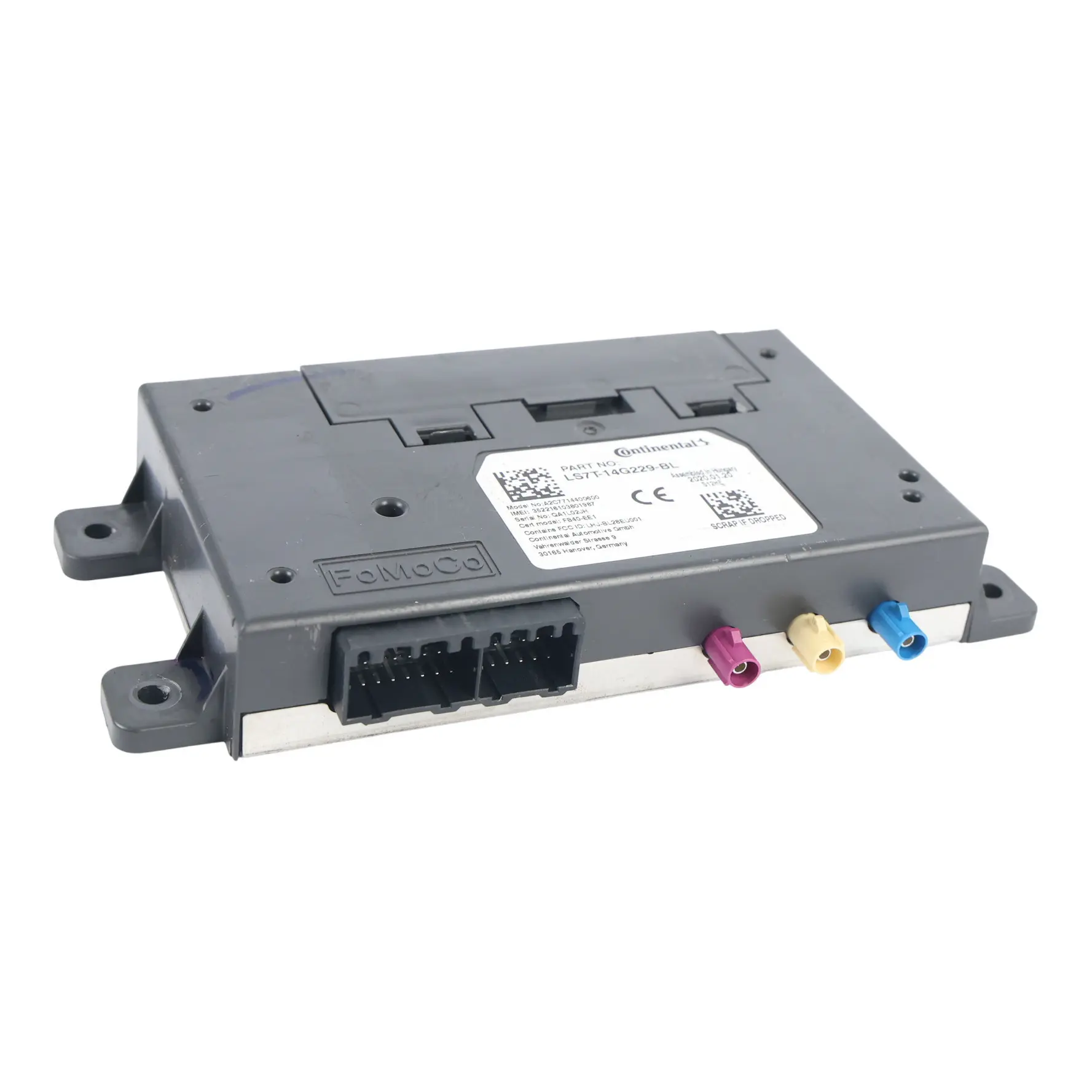 Ford Mondeo MK5 Bluetooth Steuergerät Telefon Transceiver ECU JS7T-14G229