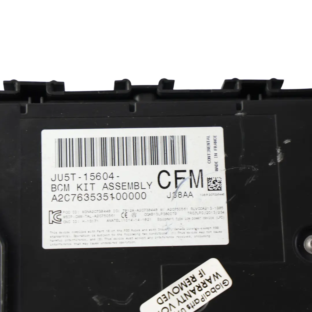 MK5 Moduł BCM Skrzynka Bezpieczników do Ford Mondeo o numerze JU5T-15604-CFM Ford Mondeo MK5 Moduł BCM Skrzynka Bezpieczników - SKU JU5T-15604-CFM - Numer Części JU5T-15604-CFM