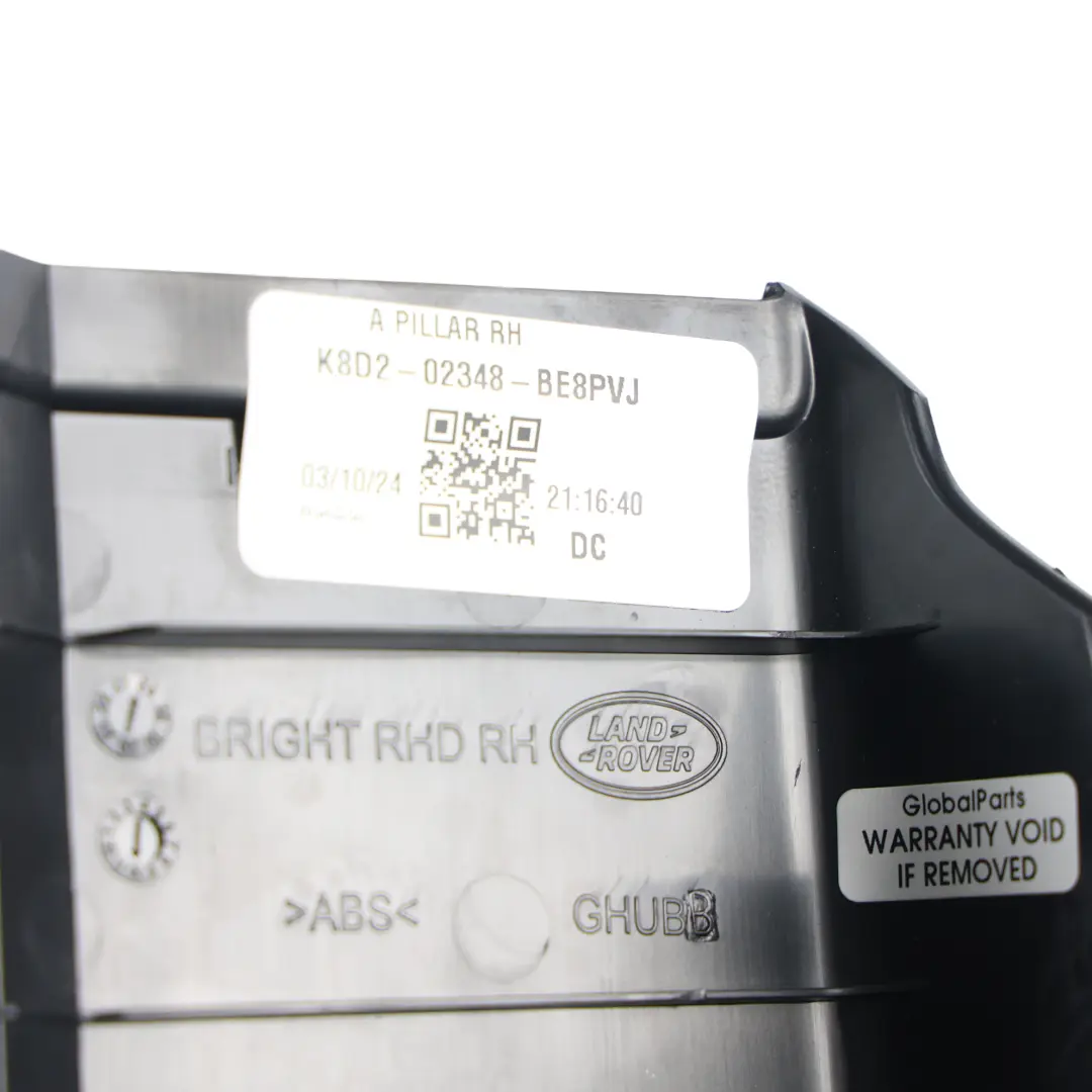 Land Rover Range Rover Evoque L551 Seuil Porte Avant Droit K8D2-13244-BA8PVJ - SKU K8D2-02348-BE8PVJ - Numéro de pièce K8D2-02348-BE8PVJ