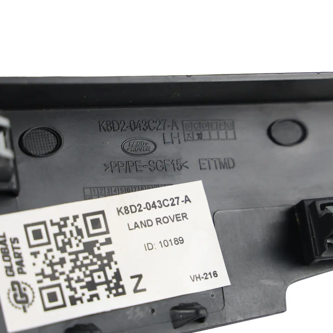 Armaturenbrett Blende Links für Land Rover Range Rover Evoque L551 mit Teilenummer K8D2-043C27-A Land Rover Range Rover Evoque L551 Armaturenbrett Blende Links - SKU K8D2-043C27-A - Teilenummer K8D2-043C27-A
