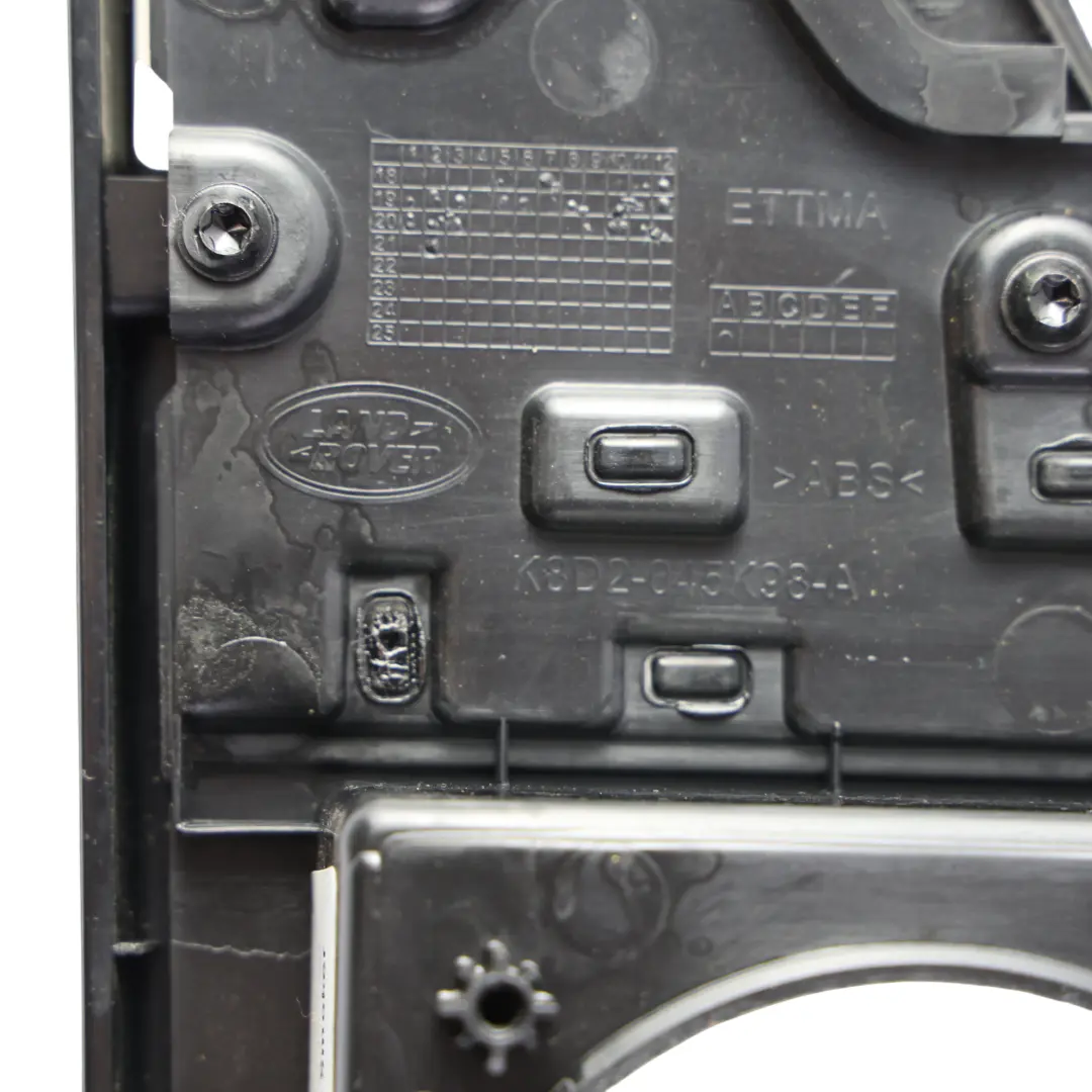Mittelkonsole Getränkehalter Abdeckung für Land Rover Evoque L551 mit Teilenummer K8D2-045K98-A Land Rover Evoque L551 Mittelkonsole Getränkehalter Abdeckung - SKU K8D2-045K98-A - Teilenummer K8D2-045K98-A