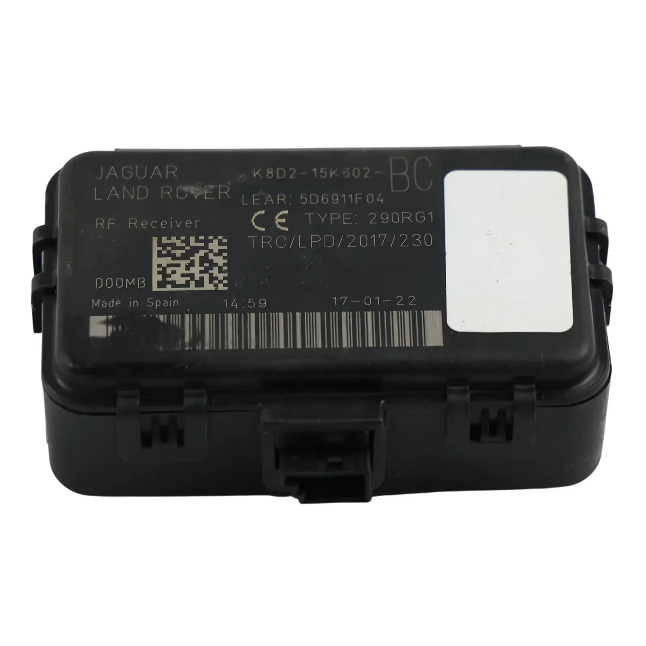 Range Rover Velar L560 Ricevitore Remoto Segnale Keyless K8D2-15K602-BC