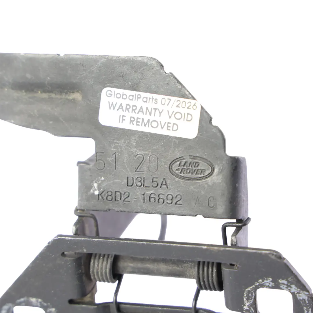 Serratura Chiusura Cofano Motore K8D2-16892-AC per Range Rover Evoque L551 con numero di parte K8D2-16692-AC Range Rover Evoque L551 Serratura Chiusura Cofano Motore K8D2-16892-AC - SKU K8D2-16692-AC - Numero di parte K8D2-16692-AC