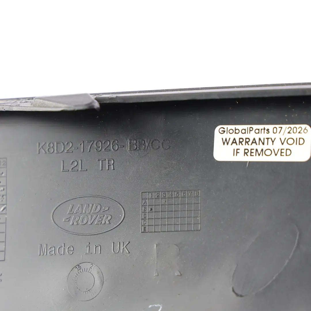 Stoßstange Hinten Ecke Rechts für Range Rover Evoque L551 mit Teilenummer K8D2-17926-BB Range Rover Evoque L551 Stoßstange Hinten Ecke Rechts - SKU K8D2-17926-BB - Teilenummer K8D2-17926-BB