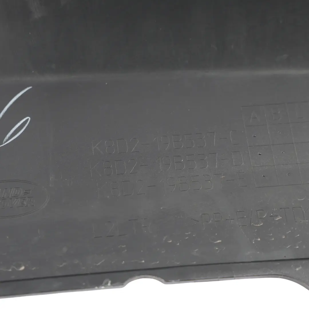 Range Rover Evoque L551 Rear Bumper Diffuser Trim Nolita Grey LOJ - SKU K8D2-19B537-C-NOL - Part number K8D2-19B537-C