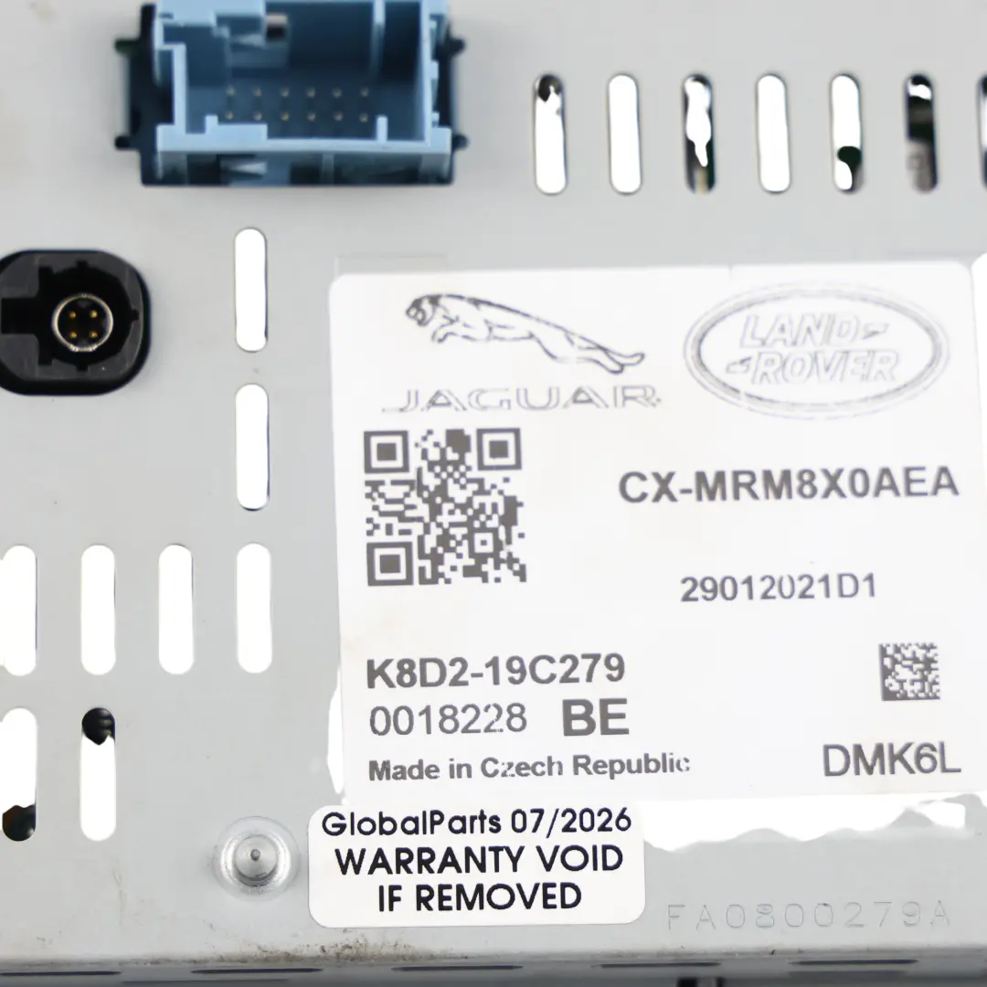 Radio Media Headunit Display Screen 10" to Range Rover Evoque L551 with Part number K8D2-19C279-BE Range Rover Evoque L551 Radio Media Headunit Display Screen 10" - SKU K8D2-19C279-BE - Part number K8D2-19C279-BE