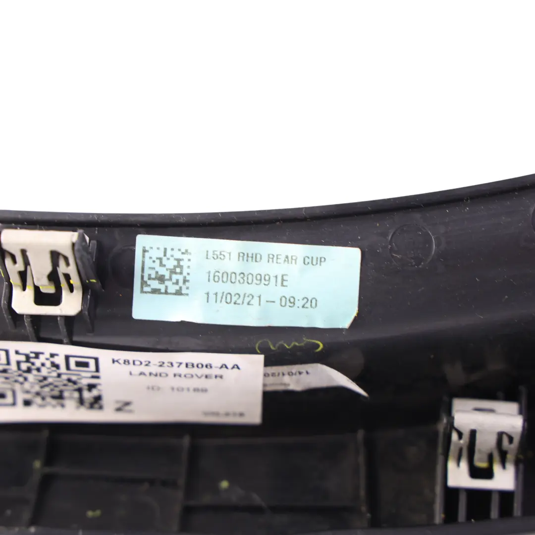 Land Rover Evoque Rear Door Handle Grab Trim Cover Right O/S - SKU RHD-K8D2-237B06-AA - Part number K8D2-237B06-AA