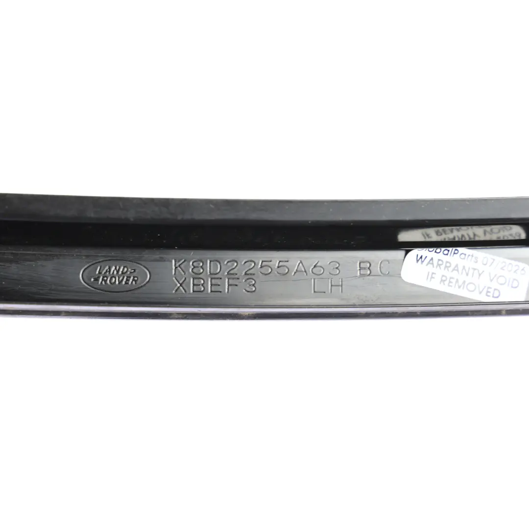 Copertura Montante D Posteriore Sinistra per Land Rover Evoque L551 con numero di parte K8D2-255A63-BC Land Rover Evoque L551 Copertura Montante D Posteriore Sinistra - SKU K8D2-255A63-BC - Numero di parte K8D2-255A63-BC