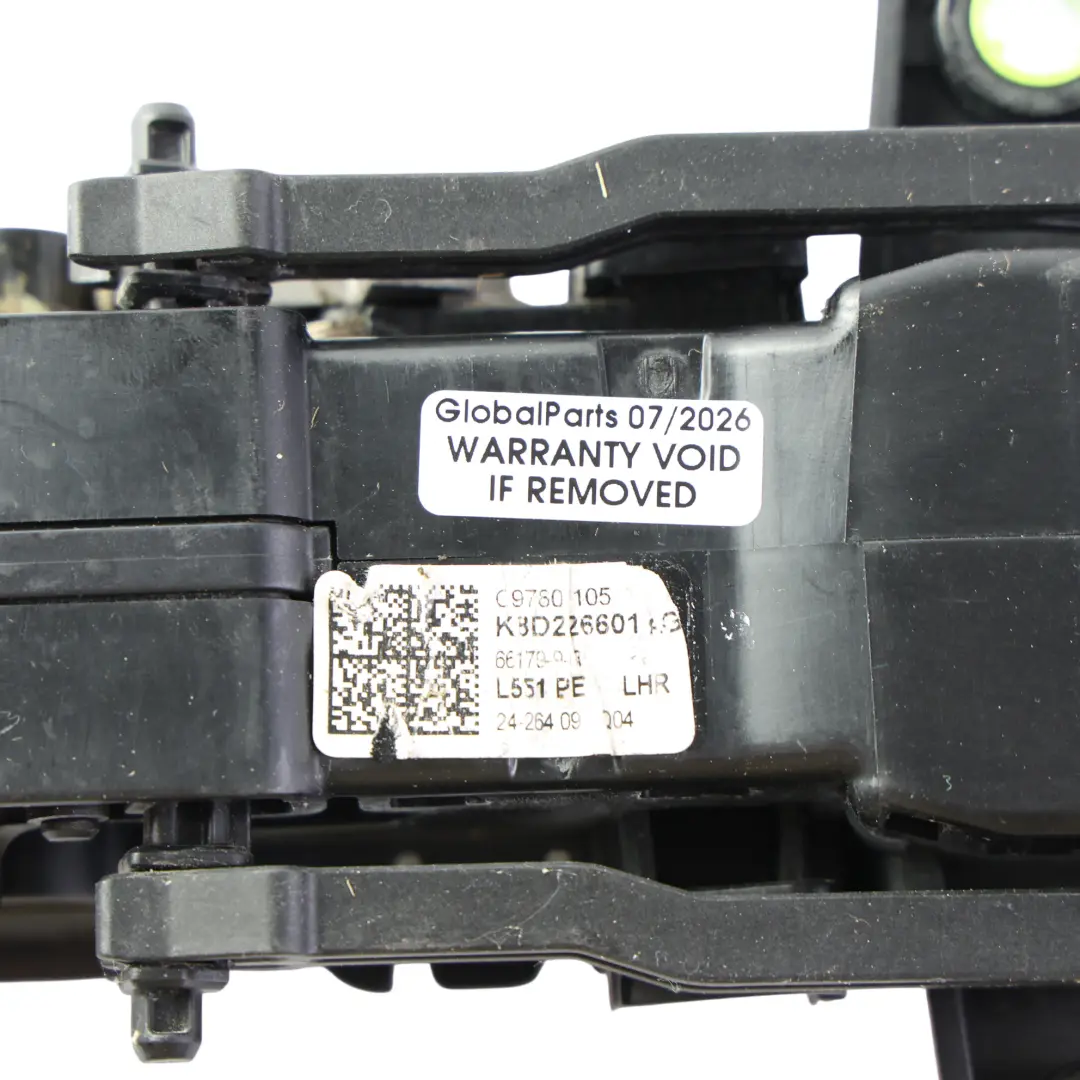 Range Rover Evoque L551 Door Exterior Handle Rear Left N/S - SKU K8D2-26601-AG - Part number K8D2-26601-AG