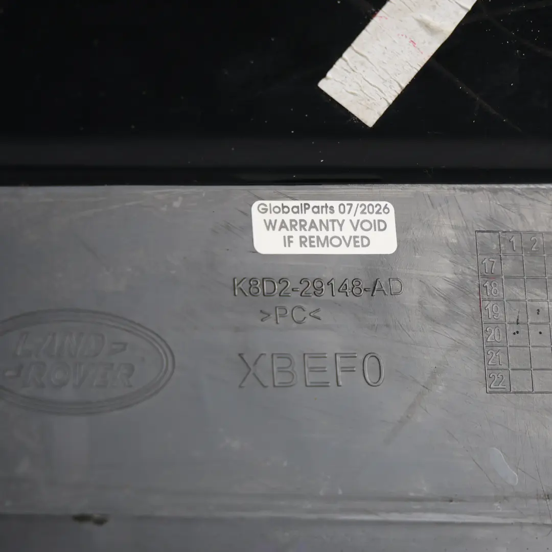 Land Rover Evoque L551 Trim Copertura Montante D Posteriore Destro - SKU K8D2-29148-AD - Numero di parte K8D2-29148-AD