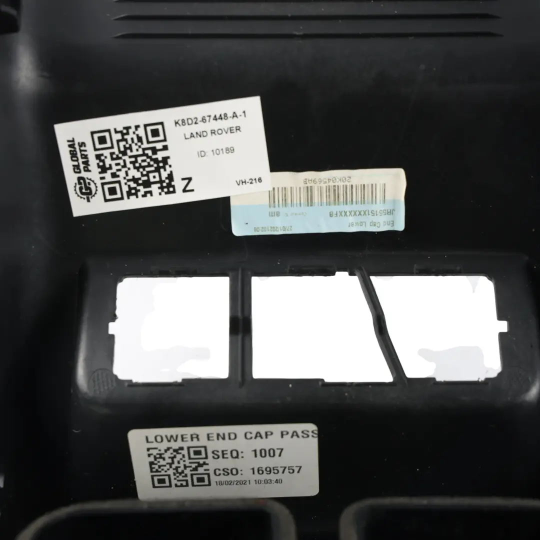 Mittelkonsole Hinten Lüftungsgitter Blende für Land Rover Evoque L551 mit Teilenummer K8D2-67448-A Land Rover Evoque L551 Mittelkonsole Hinten Lüftungsgitter Blende - SKU K8D2-67448-A-1 - Teilenummer K8D2-67448-A