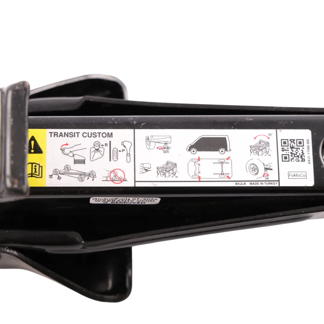 Ford Transit Custom Mk8 Lifting Jack Emergency Wheel Lift Tool - SKU KK31-17080-BB - Part number KK31-17080-BB