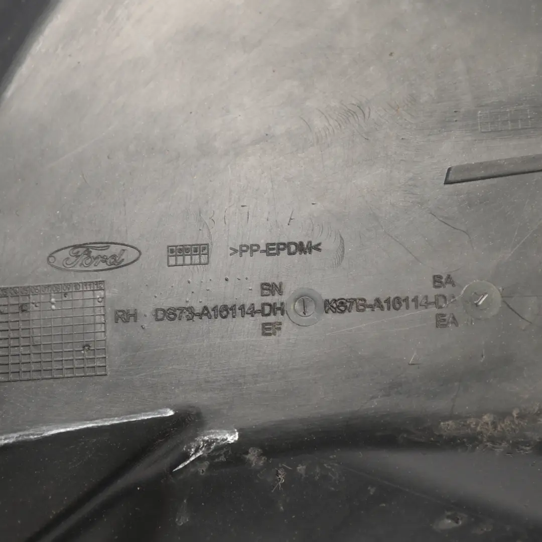 Mk5 Wheel Arch Splash Guard Liner Front Right O/S to Ford Mondeo with Part number KS7B-A16114-EA Ford Mondeo Mk5 Wheel Arch Splash Guard Liner Front Right O/S - SKU KS7B-A16114-EA - Part number KS7B-A16114-EA