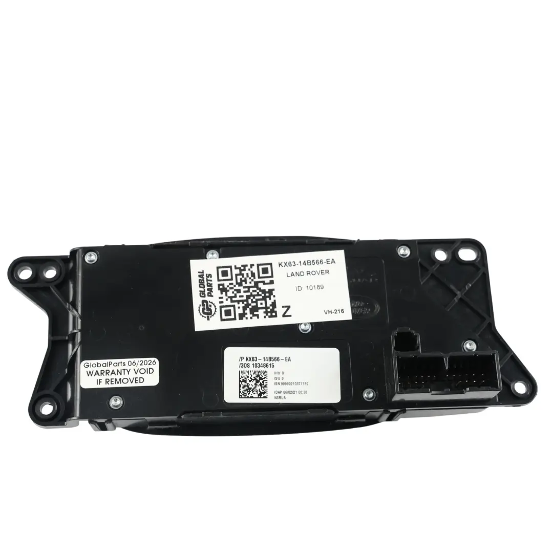 Land Rover Evoque L551 Seat Switch Panel Control Passenger Side - SKU KX63-14B566-EA - Part number KX63-14B566-EA