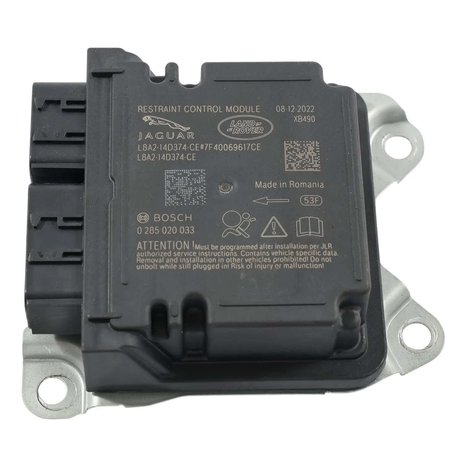 Range Rover L560 AirBag Control Air Module Unit SRS ECU L8A2-14D374-CE