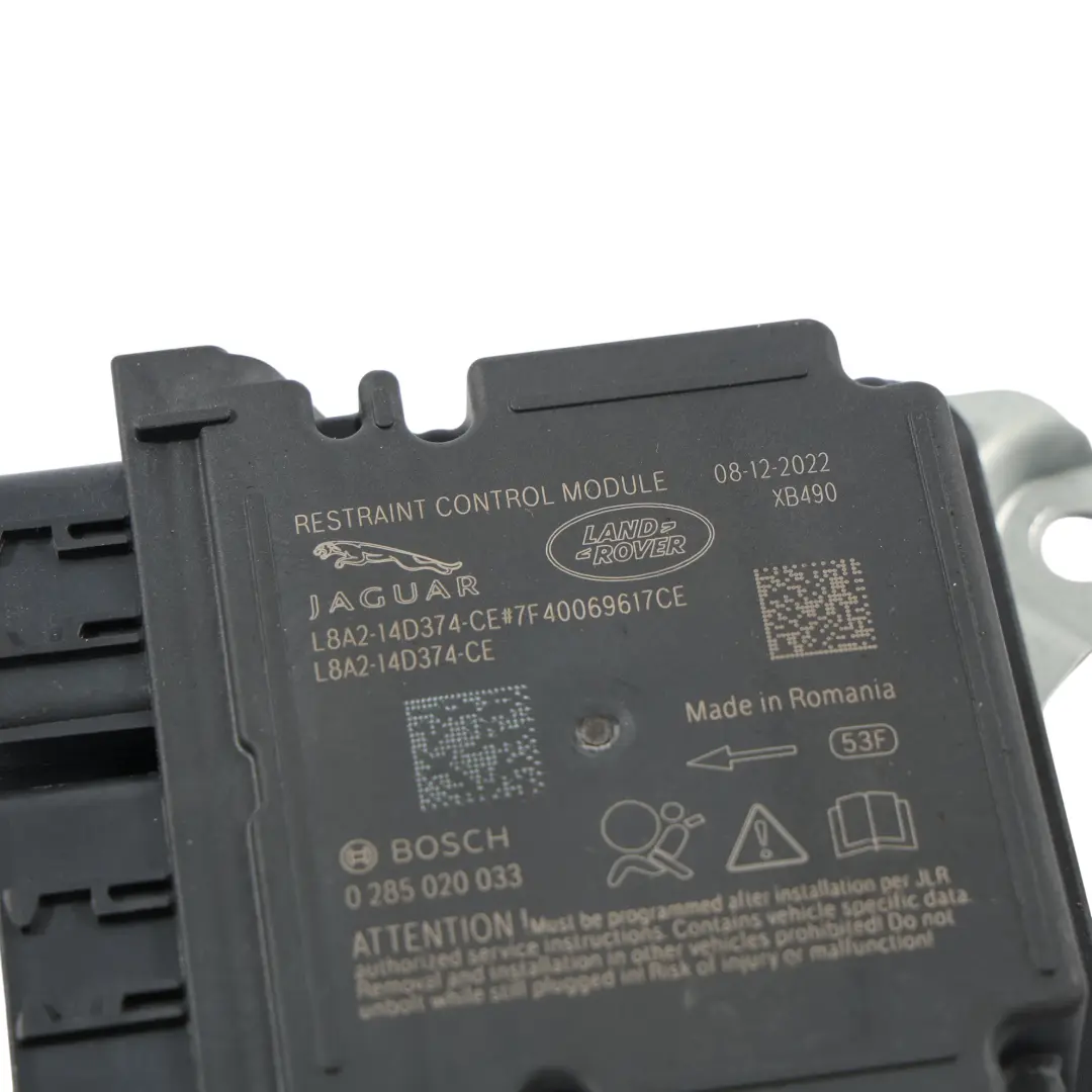 AirBag Control Air Module Unit SRS ECU to Range Rover L560 with Part number L8A2-14D374-CE Range Rover L560 AirBag Control Air Module Unit SRS ECU - SKU L8A2-14D374-CE - Part number L8A2-14D374-CE