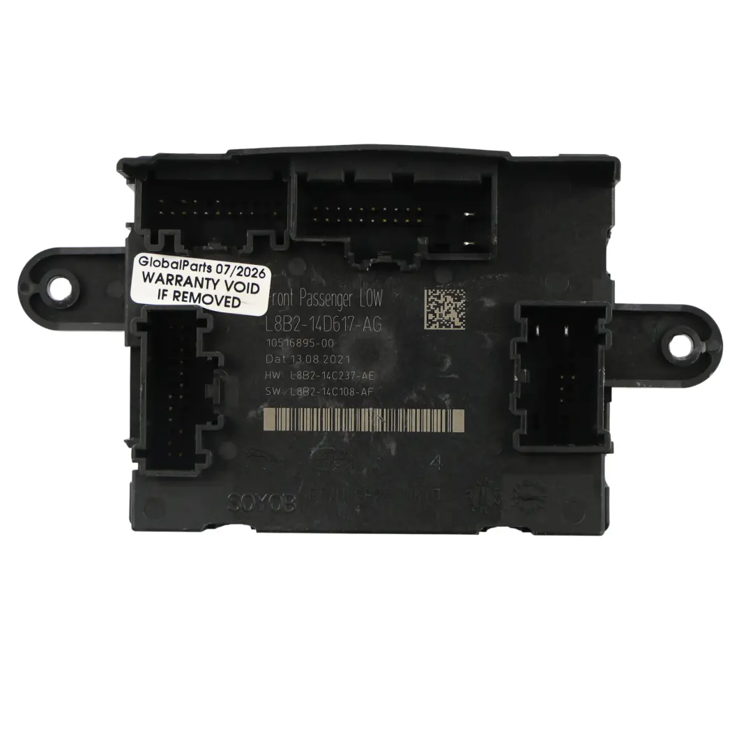 Range Rover Velar L560 Moduł Drzwi Przedni Prawy - SKU L8B2-14D617-AG - Numer Części L8B2-14D617-AG