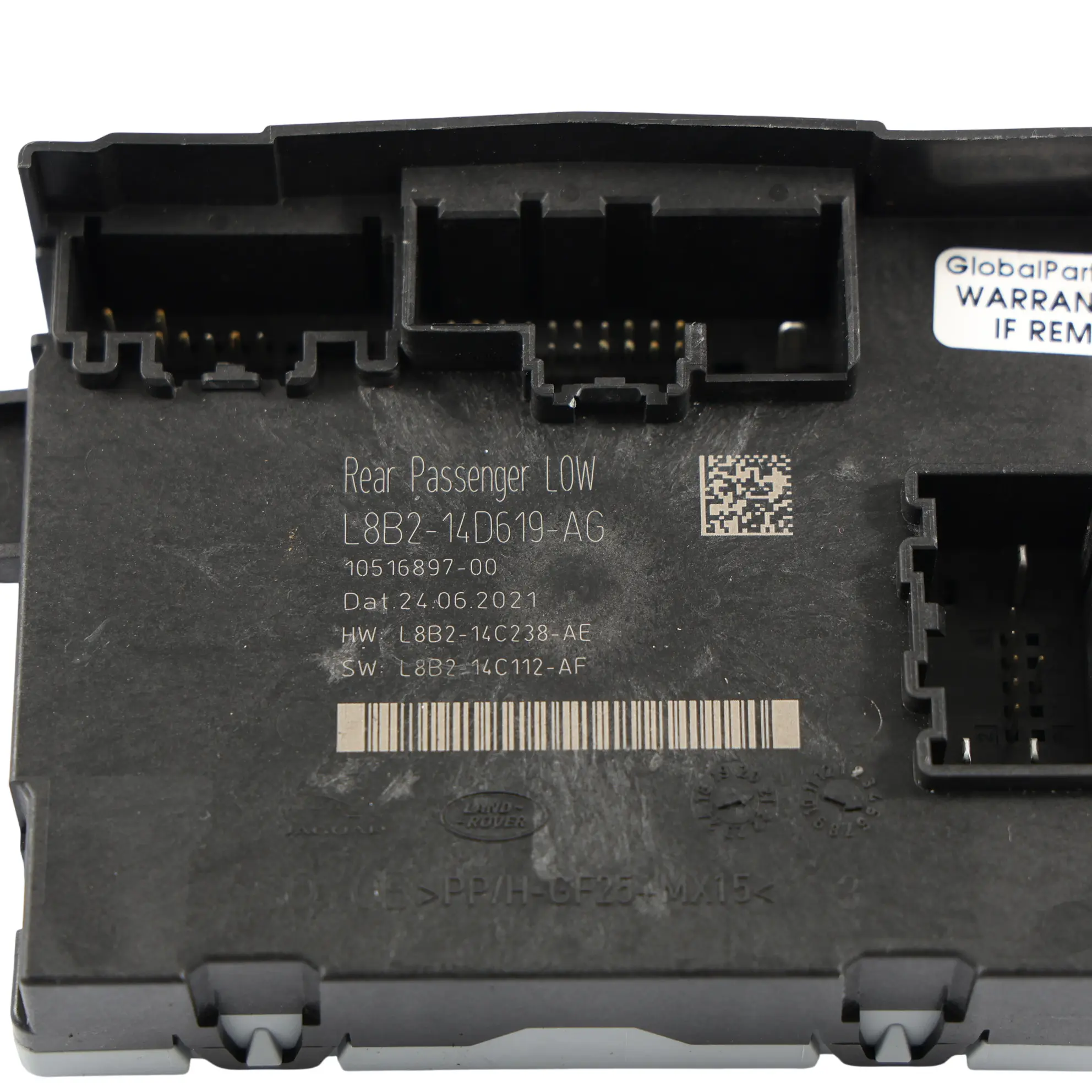 Land Rover Range Rover Velar L560 Door Module Rear Left N/S L8B2-14D619-AG
