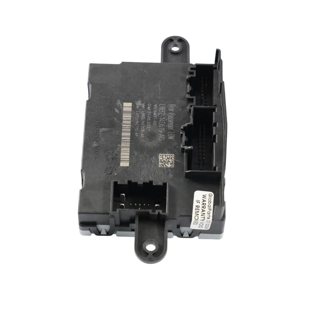 Land Rover Range Rover Velar L560 Door Module Rear Left N/S - SKU L8B2-14D619-AG - Part number L8B2-14D619-AG