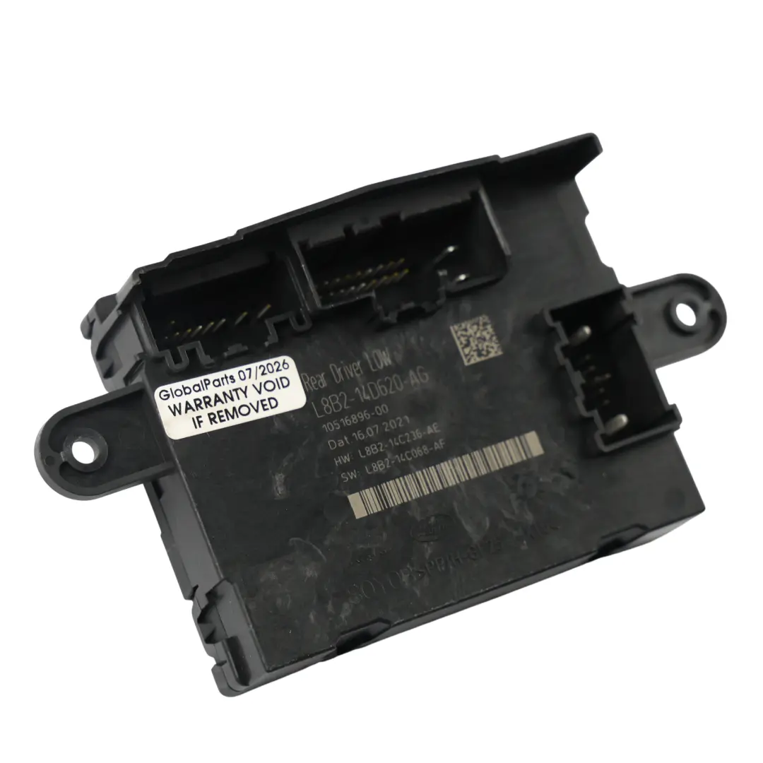Land Rover Jaguar I-Pace X590 Door Module Rear Driver's Side - SKU L8B2-14D620-AG - Part number L8B2-14D620-AG