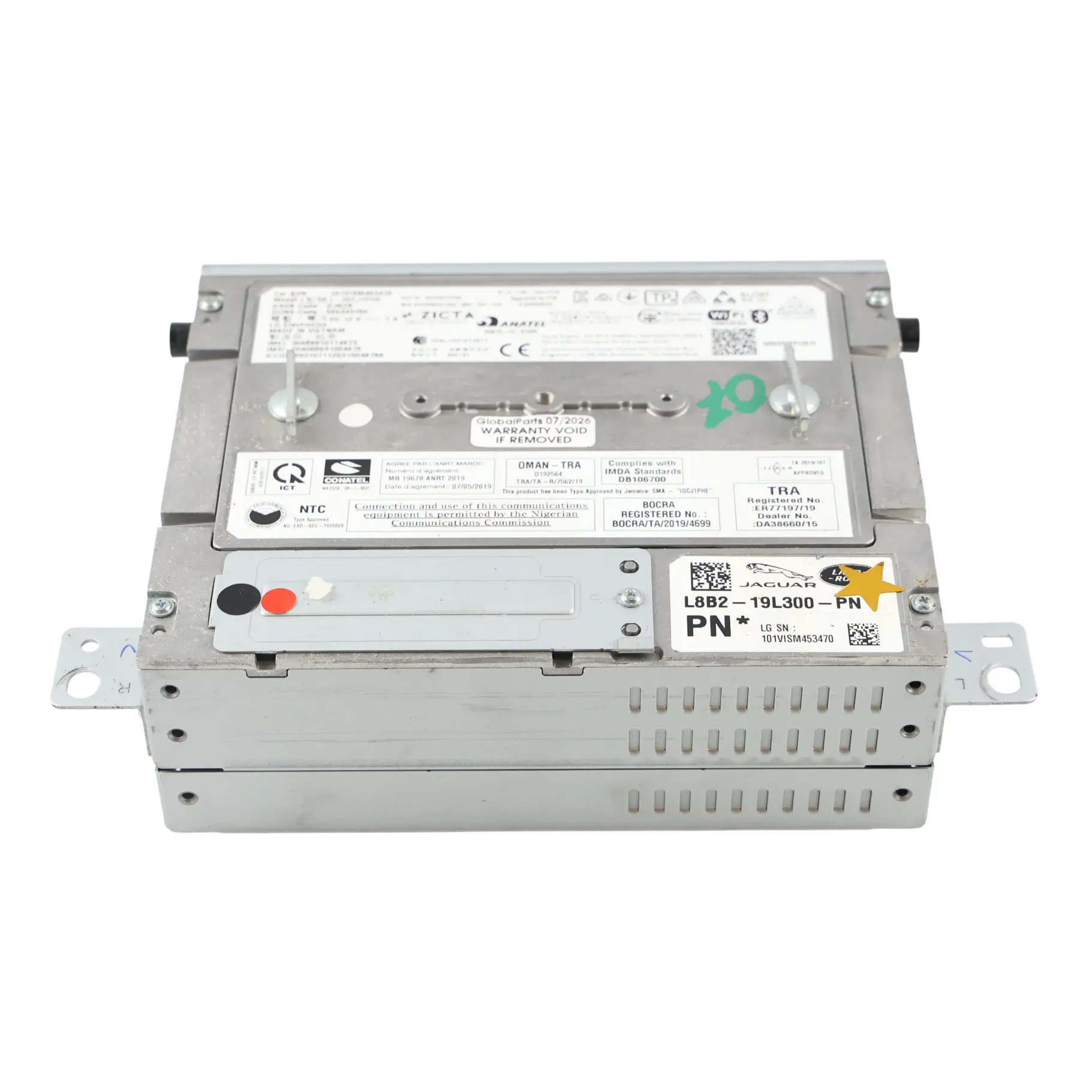 Range Rover Evoque L551 Unité Multimédia Radio Navigation L8B2-19L300-PN
