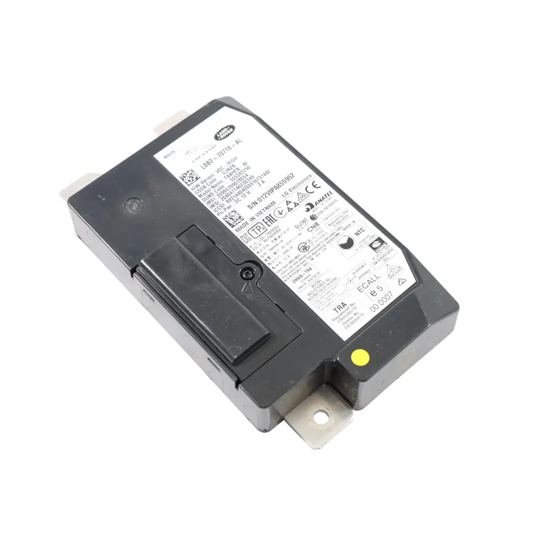Module Télématique pour Land Rover Range Rover Evoque L551 à propos du numéro de pièce L8B2-70718-AL Land Rover Range Rover Evoque L551 Module Télématique - SKU L8B2-70718-AL - Numéro de pièce L8B2-70718-AL