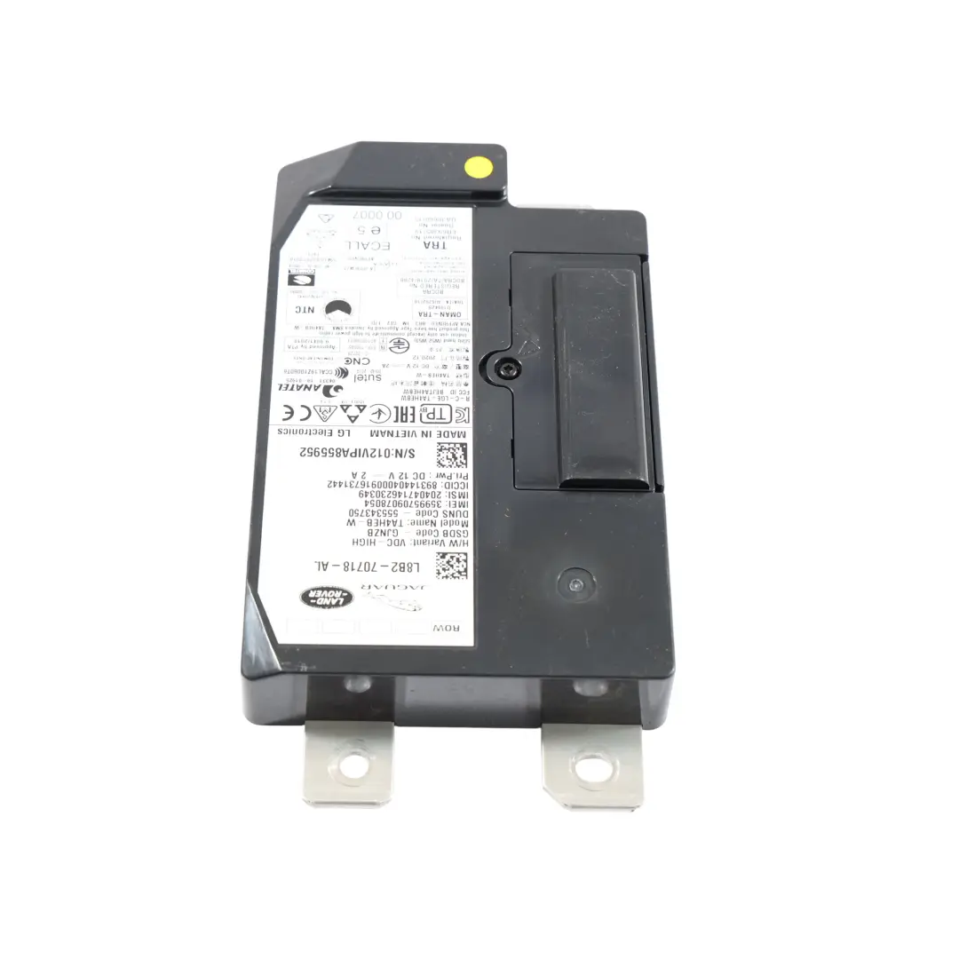 Telematic Control Module Unit to Land Rover Range Rover Evoque L551 with Part number L8B2-70718-AL Land Rover Range Rover Evoque L551 Telematic Control Module Unit - SKU L8B2-70718-AL - Part number L8B2-70718-AL