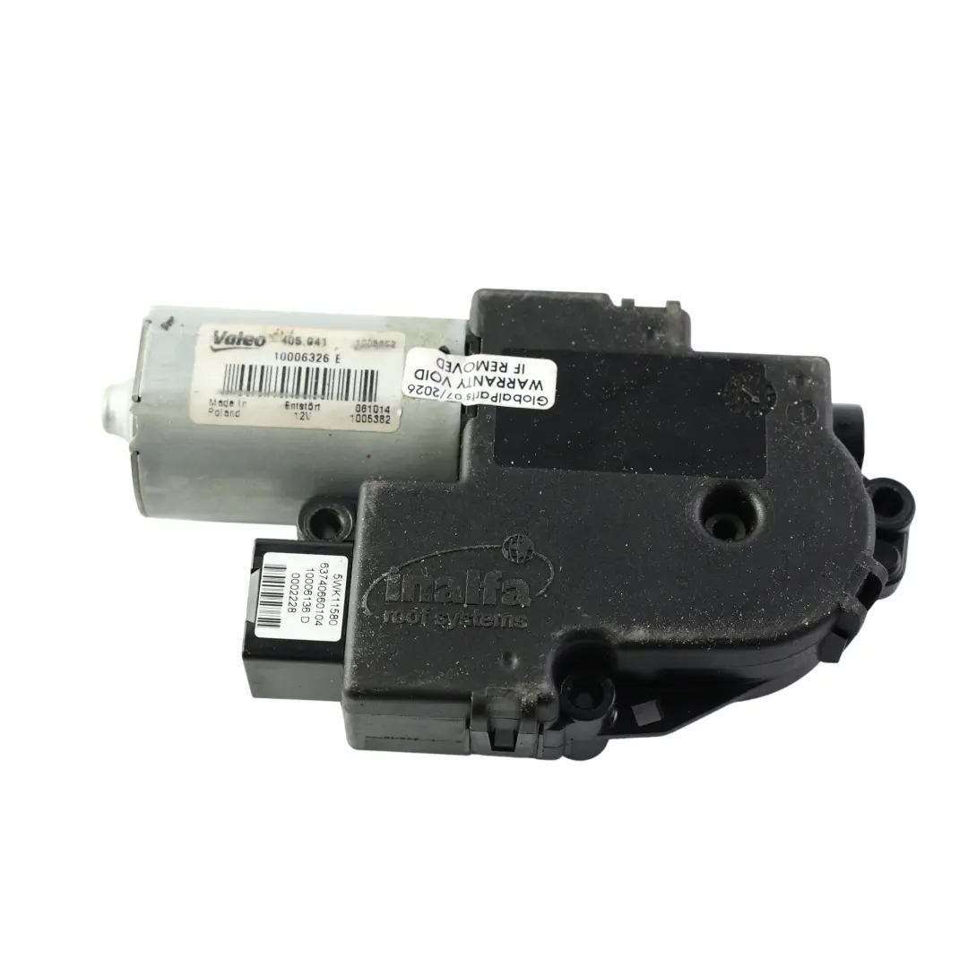 Sunroof Sliding Roof Drive Motor 6H52-F53508-AC to Land Rover Freelander L359 with Part number LR002139 Land Rover Freelander L359 Sunroof Sliding Roof Drive Motor 6H52-F53508-AC - SKU LR002139 - Part number LR002139
