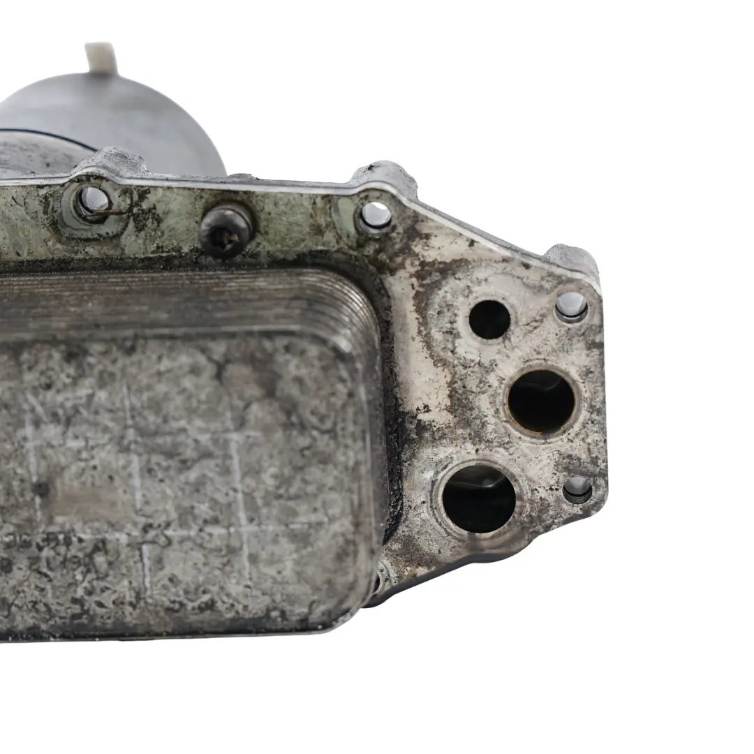 Oil Cooler Filter Housing to Land Rover Discovery 3 L319 2.7 TDV6 Engine with Part number LR009570 Land Rover Discovery 3 L319 2.7 TDV6 Engine Oil Cooler Filter Housing - SKU LR009570 - Part number LR009570