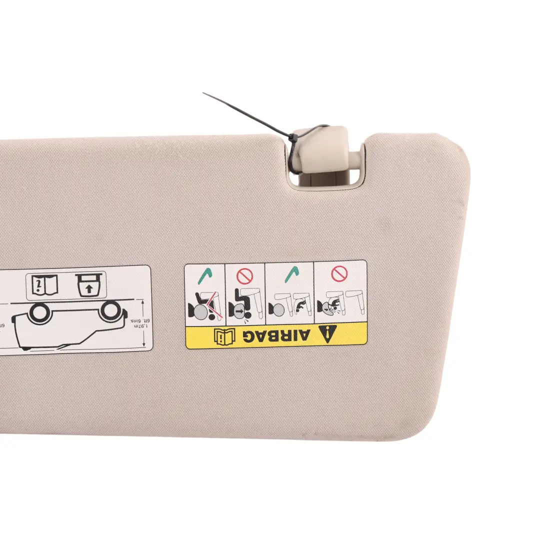 Land Rover Discovery 4 L319 Aletta Parasole Anteriore Destra Beige AH22-04100-BA - SKU LR013062 - Numero di parte LR013062