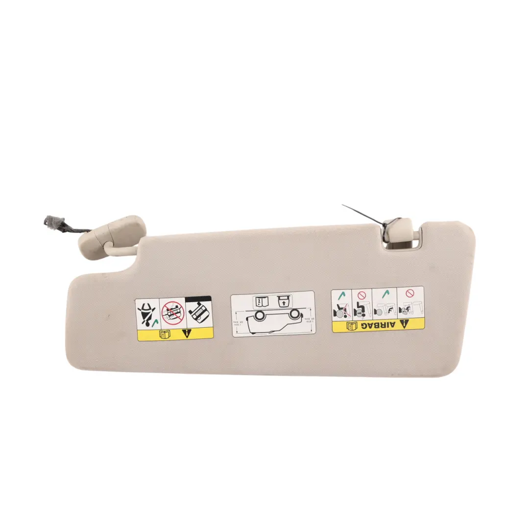 Aletta Parasole Anteriore Destra Beige AH22-04100-BA per Land Rover Discovery 4 L319 con numero di parte LR013062 Land Rover Discovery 4 L319 Aletta Parasole Anteriore Destra Beige AH22-04100-BA - SKU LR013062 - Numero di parte LR013062