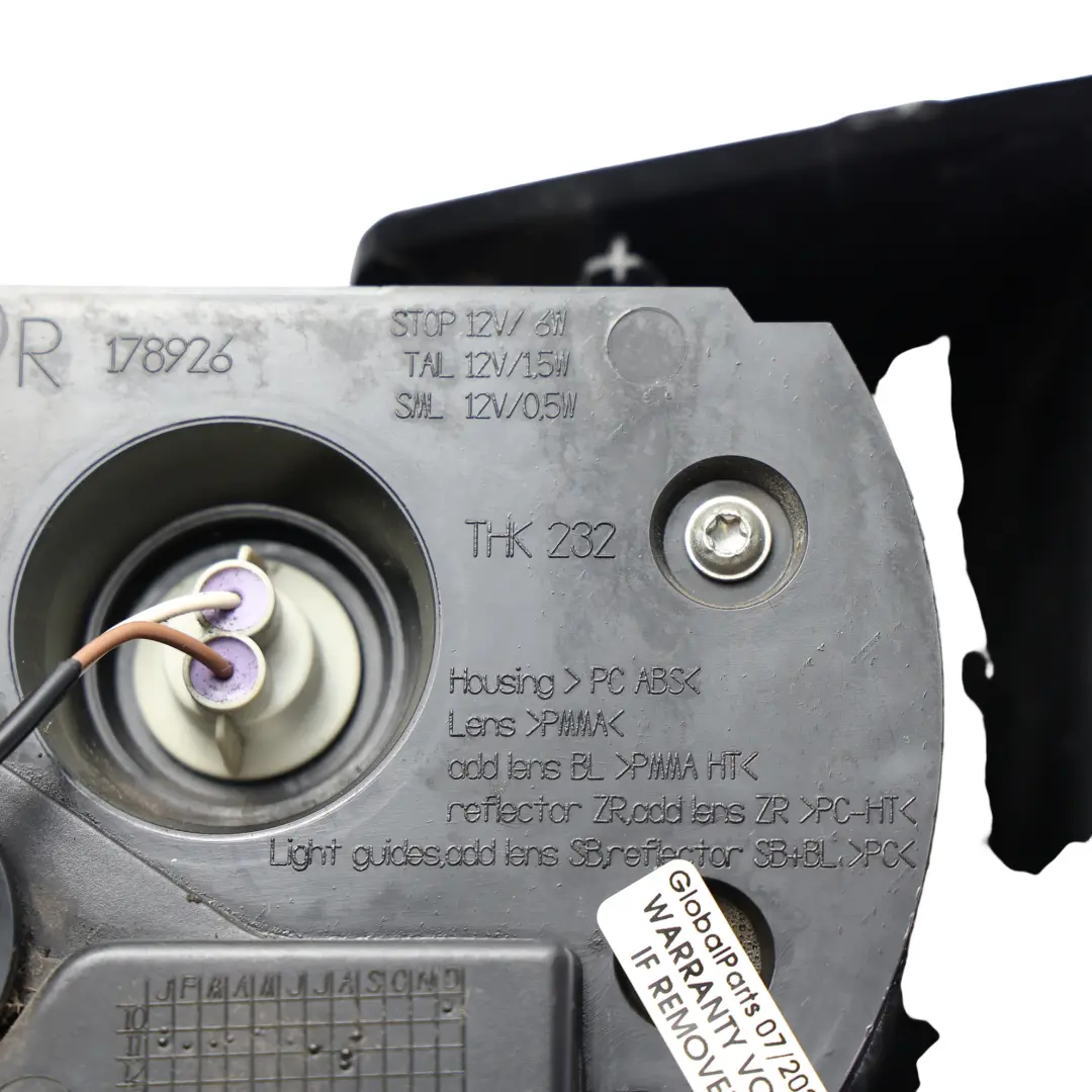Luz Trasera Piloto Derecho para Land Rover Range Rover Evoque L538 con número de pieza LR025146 Land Rover Range Rover Evoque L538 Luz Trasera Piloto Derecho - SKU LR025146 - Número de pieza LR025146