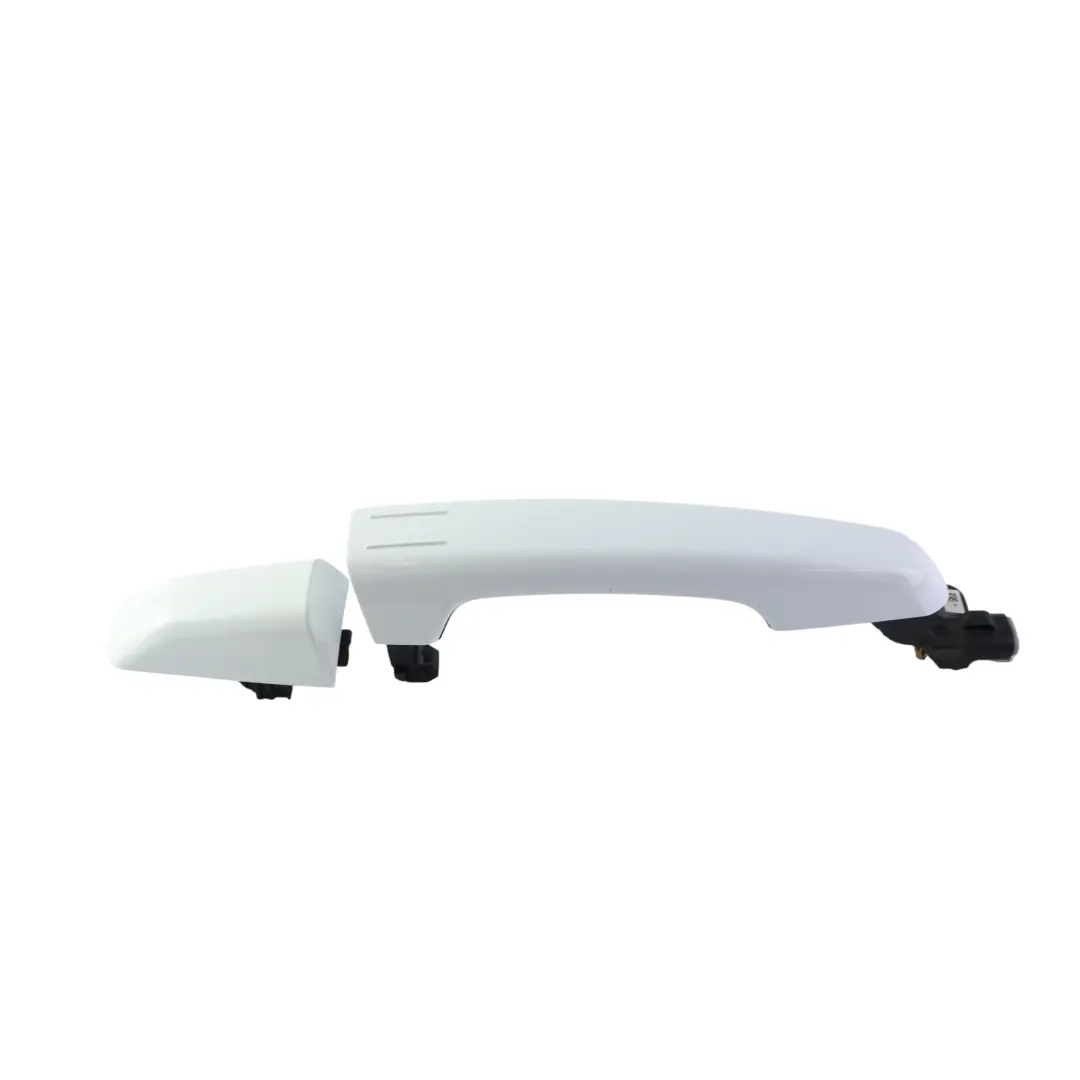 Manija Puerta Exterior Delantera Trasera Blanco Fuji 867 para Range Rover Evoque L538 con número de pieza LR025402 Range Rover Evoque L538 Manija Puerta Exterior Delantera Trasera Blanco Fuji 867 - SKU LR025402-FWH1 - Número de pieza LR025402