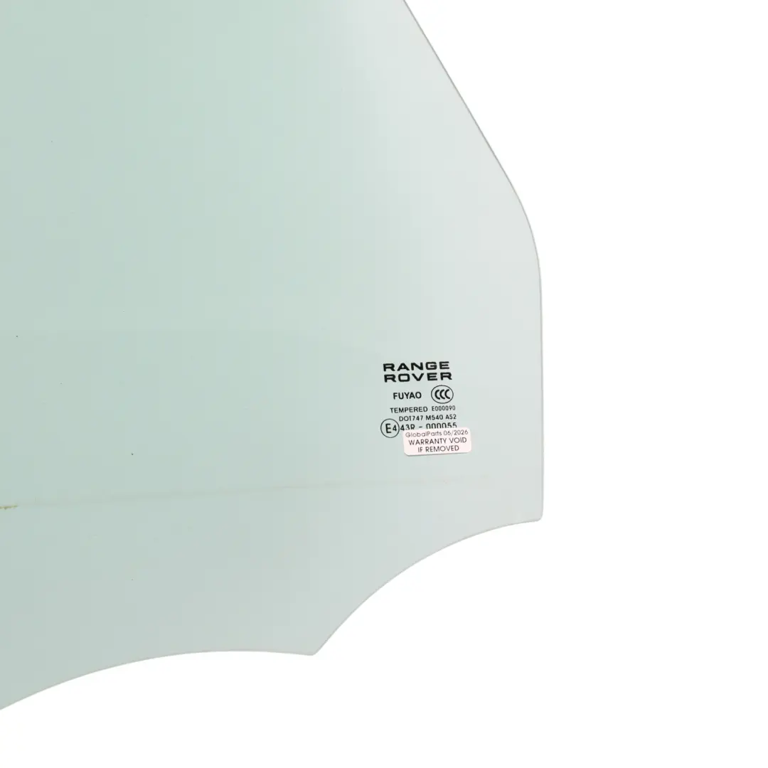 Door Window Glass Tinted Left N/S to Range Rover Evoque L538 Rear with Part number LR026713 Range Rover Evoque L538 Rear Door Window Glass Tinted Left N/S - SKU LR026713 - Part number LR026713