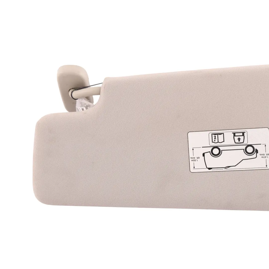 Sun Visor Cover Front Right O/S Beige EH22-04100-FA to Land Rover Discovery 4 L319 with Part number LR051344 Land Rover Discovery 4 L319 Sun Visor Cover Front Right O/S Beige EH22-04100-FA - SKU LR051344 - Part number LR051344