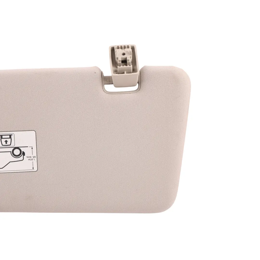 Sun Visor Cover Front Right O/S Beige EH22-04100-FA to Land Rover Discovery 4 L319 with Part number LR051344 Land Rover Discovery 4 L319 Sun Visor Cover Front Right O/S Beige EH22-04100-FA - SKU LR051344 - Part number LR051344