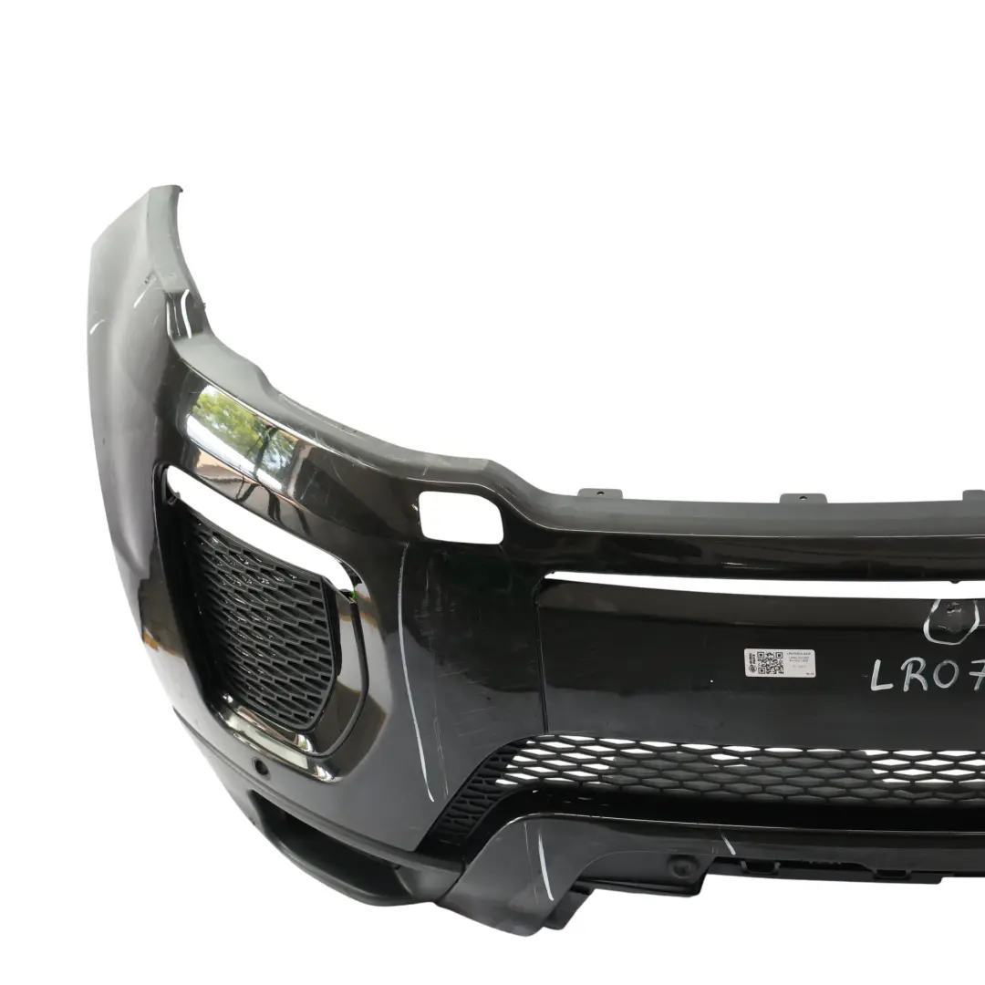 Range Rover Evoque L538 Front Bumper Cover Panel Santorini Black - 820 - SKU LR079533-SAB - Part number LR079533