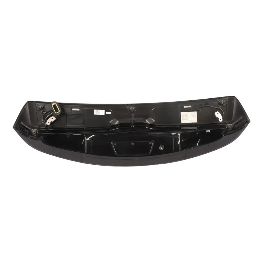 Spoiler Boot Lid Tailgate Panel Santorini Black 820 to Range Rover Evoque L538 Rear with Part number LR079970 Range Rover Evoque L538 Rear Spoiler Boot Lid Tailgate Panel Santorini Black 820 - SKU LR079970-SAB - Part number LR079970