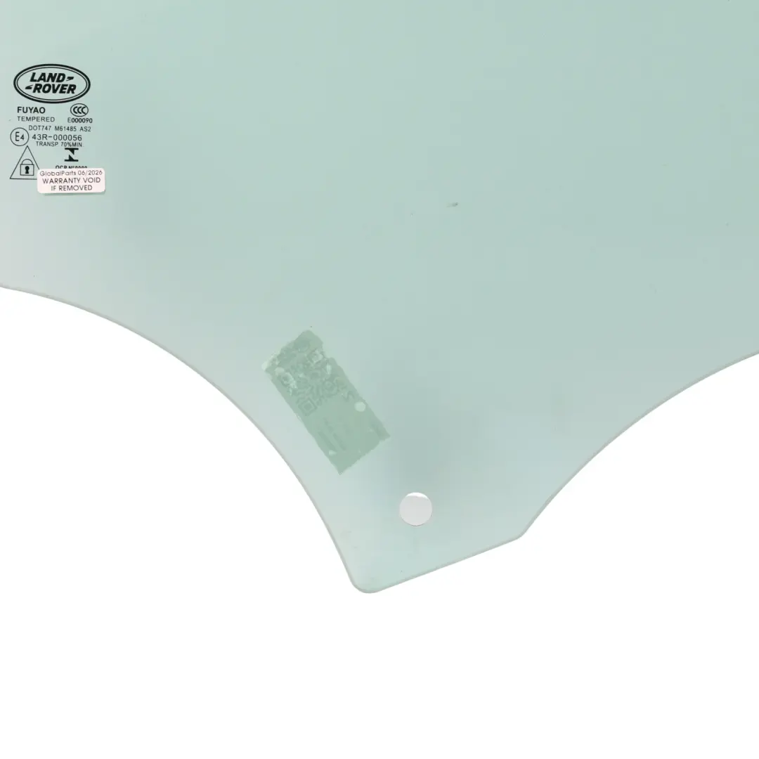 Range Rover Velar L560 Door Window Glass Front Right O/S AS2 J8A2-21412-AB - SKU LR093208 - Part number LR093208