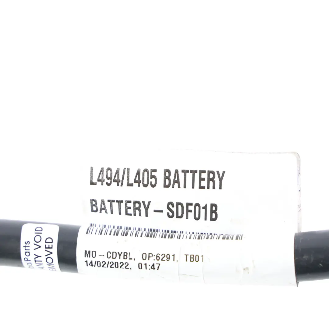 Land Rover Range Rover Sport L494 Cable Negativo Batería Bus Bar - SKU LR094544 - Número de pieza LR094544