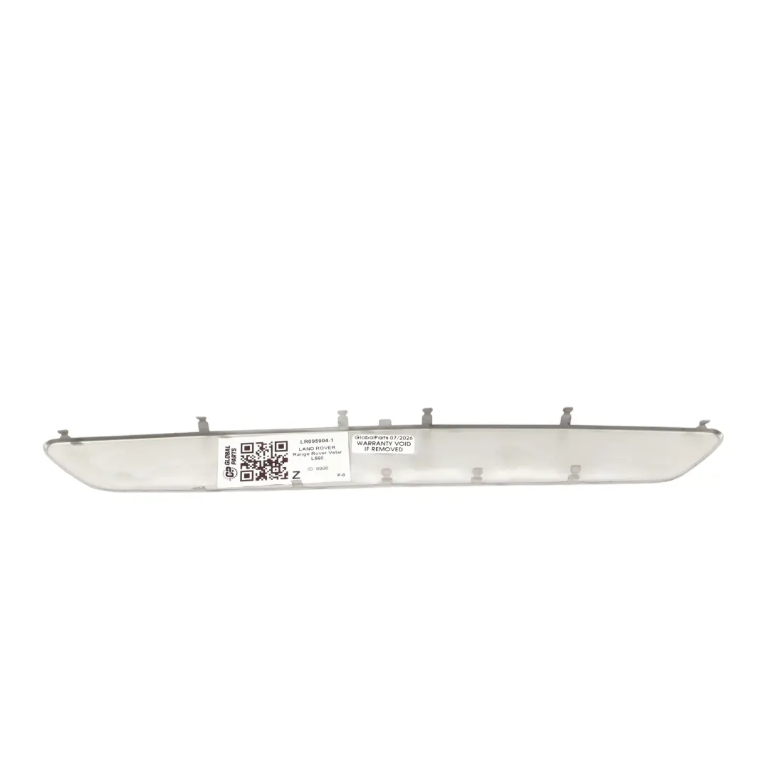 Door Scuff Treadplate Front Right O/S RDynamic to Range Rover Velar L560 with Part number LR095904 Range Rover Velar L560 Door Scuff Treadplate Front Right O/S RDynamic - SKU LR095904-1 - Part number LR095904