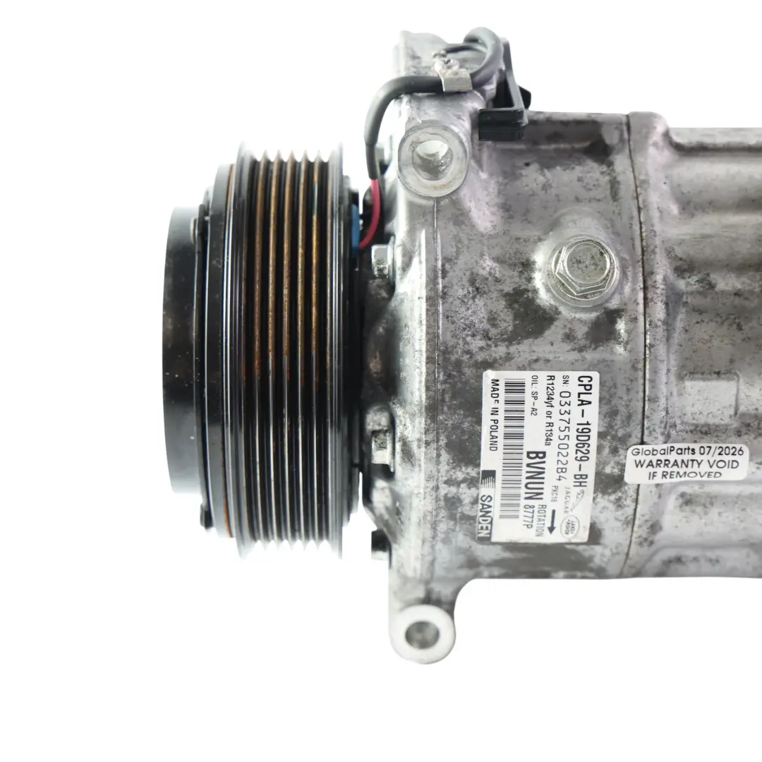 Land Rover Range Rover Sport L494 Klimakompressor Pumpe CPLA-19D629-BH - SKU LR112585-1 - Teilenummer LR112585