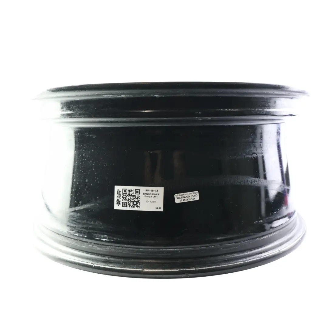 Alloy Wheel Rim Black 18" 8J ET:45 K8D2-1007-DA to Range Rover Evoque L551 with Part number LR114514 Range Rover Evoque L551 Alloy Wheel Rim Black 18" 8J ET:45 K8D2-1007-DA - SKU LR114514-2 - Part number LR114514