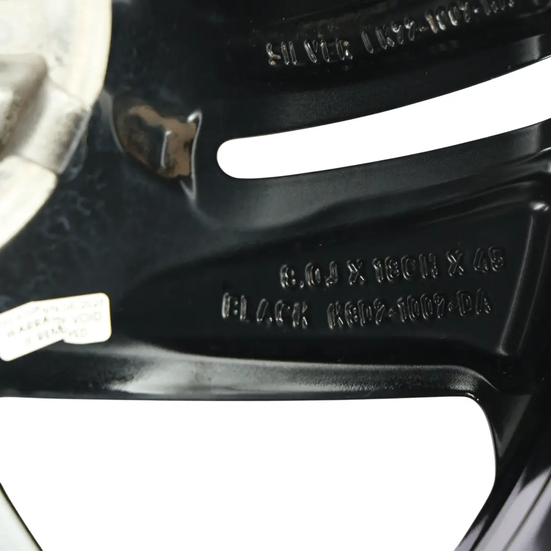 Range Rover Evoque L551 Felga Aluminiowa Czarna 18" 8J ET:45 K8D2-1007-DA - SKU LR114514-2 - Numer Części LR114514
