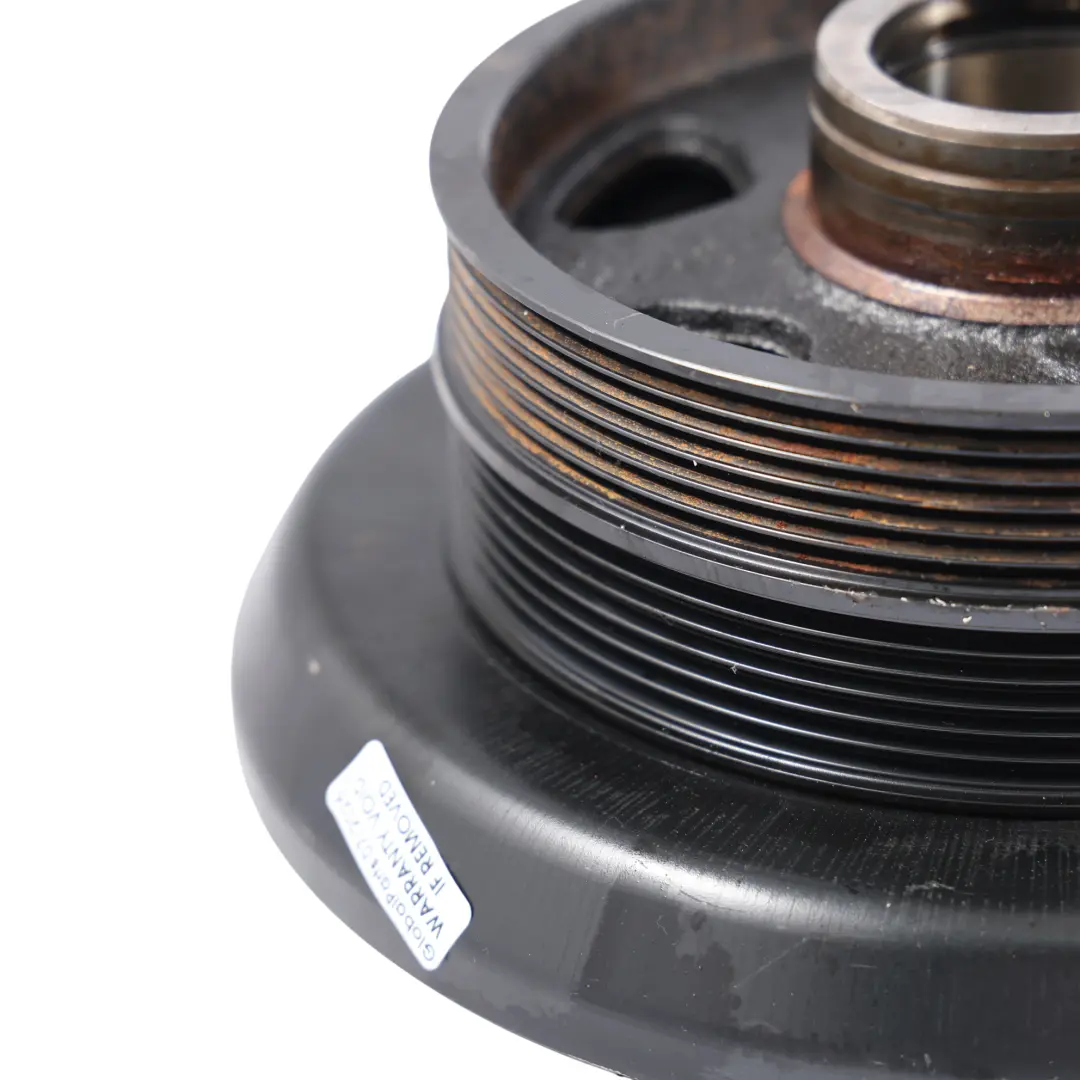 Crankshaft Pulley With Damper 3.0D AJ20D6 to Range Rover Sport L494 with Part number J6P36316DD Range Rover Sport L494 Crankshaft Pulley With Damper 3.0D AJ20D6 - SKU LR121747 - Part number J6P36316DD