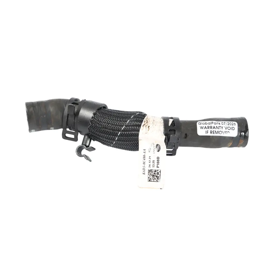 Water Coolant Pipe Hose 3.0D AJ20D6 to Range Rover Sport L494 with Part number K6D3-8C480-AA Range Rover Sport L494 Water Coolant Pipe Hose 3.0D AJ20D6 - SKU LR125476 - Part number K6D3-8C480-AA