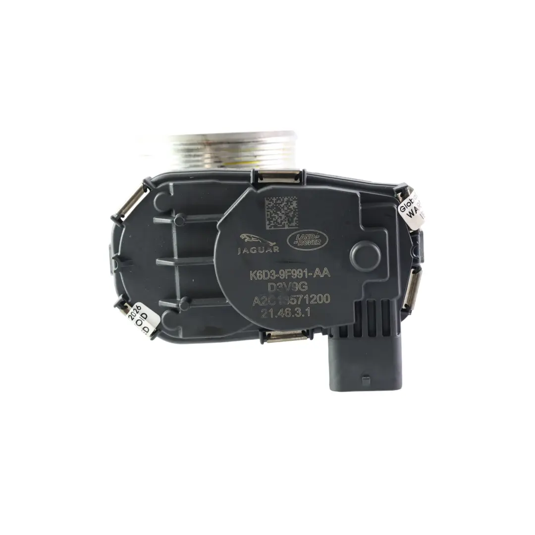 Corpo Farfallato 3.0 D300 MHEV K6D3-9F991-AA per Range Rover Sport L494 con numero di parte LR125519 Range Rover Sport L494 Corpo Farfallato 3.0 D300 MHEV K6D3-9F991-AA - SKU LR125519 - Numero di parte LR125519